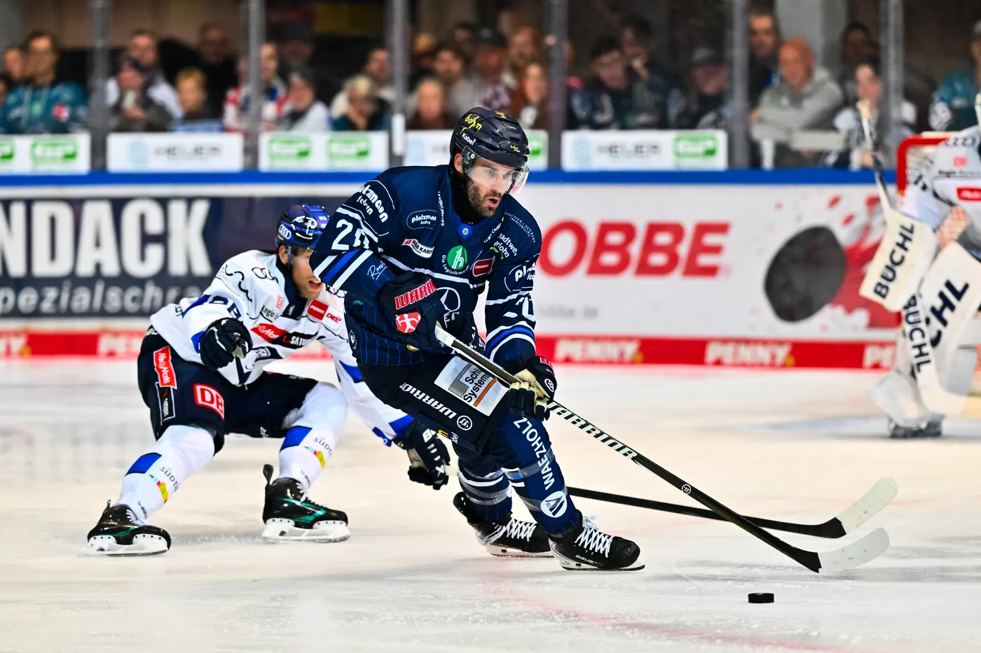 Iserlohn Roosters im DEL-Auftakt 3:4 gegen den ERC Ingolstadt in der Eissporthalle