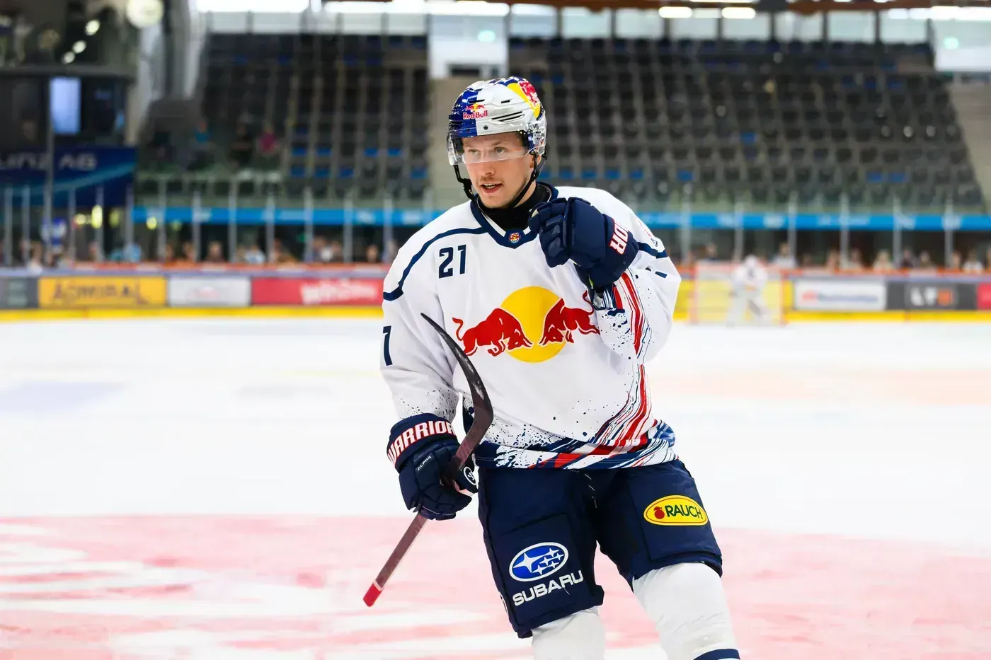 Testspiel: EHC Red Bull München gewinnt gegen die Steinbach Black Wings Linz