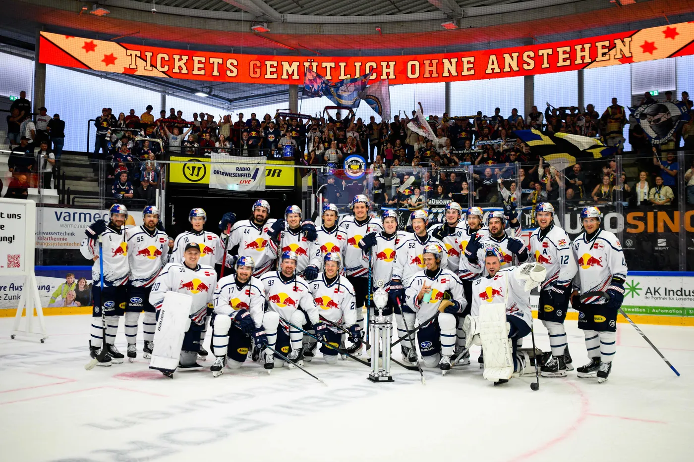 Red Bulls verteidigen den Warrior Cup: 5:1 gegen Belfast