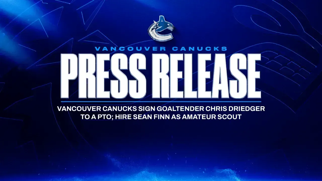 Canucks geben Driedger ein PTO