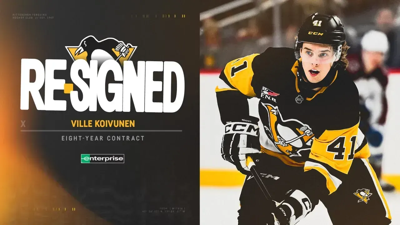 Penguins binden Koivunen für acht Jahre